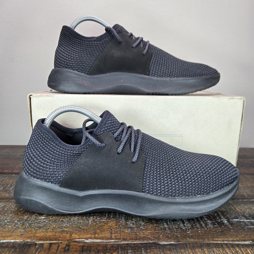 Vessi Everyday Womens Size 10 Waterproof Shoes Sneakers Lace Up All Black